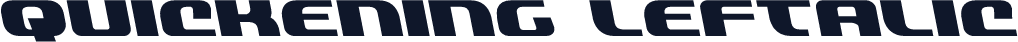Quickening Leftalic