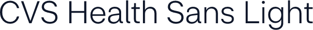 CVS Health Sans Light