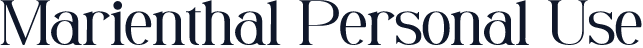 Marienthal Personal Use