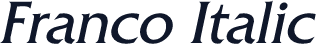Franco Italic