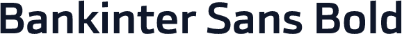 Bankinter Sans Bold