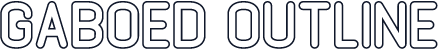 GABOED Outline