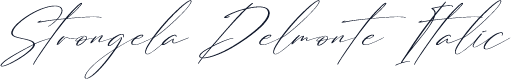 Strongela Delmonte Italic