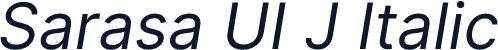 Sarasa UI J Italic