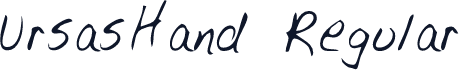 UrsasHand Regular