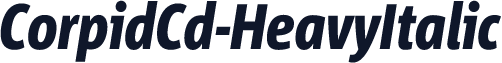 CorpidCd-HeavyItalic