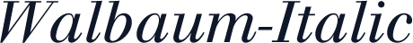 Walbaum-Italic