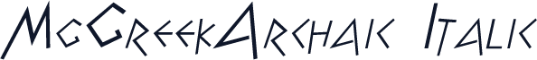 MgGreekArchaic Italic