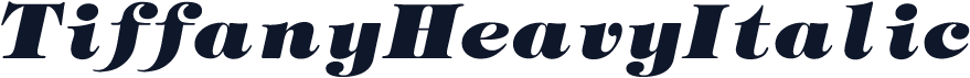 TiffanyHeavyItalic