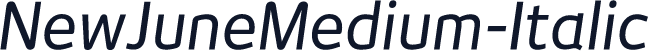 NewJuneMedium-Italic