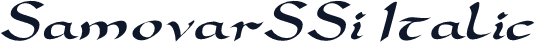 SamovarSSi Italic