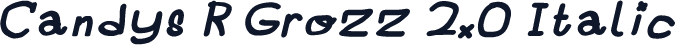 Candys R Grozz 2.0 Italic