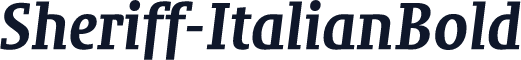 Sheriff-ItalianBold
