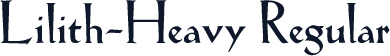 Lilith-Heavy Regular