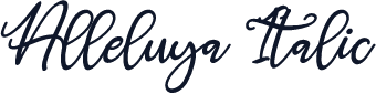 Alleluya Italic
