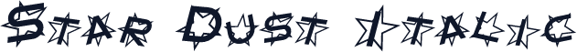 Star Dust Italic