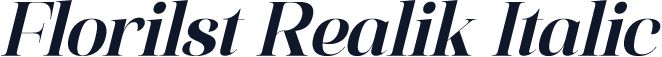 Florilst Realik Italic