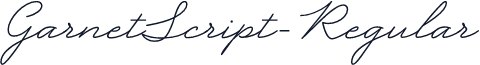 GarnetScript-Regular