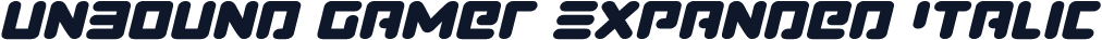 Unbound Gamer Expanded Italic