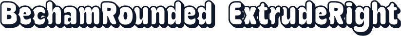 BechamRounded-ExtrudeRight