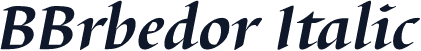 BBrbedor Italic