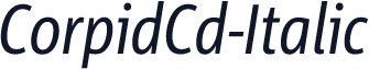 CorpidCd-Italic