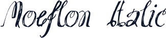 Moeflon Italic