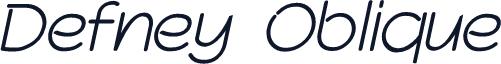 Defney Oblique