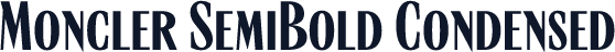 Moncler SemiBold Condensed