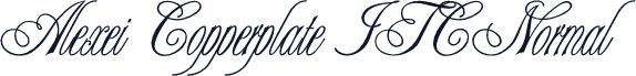 Alexei Copperplate ITCNormal