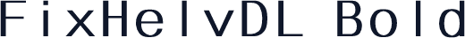 FixHelvDL Bold