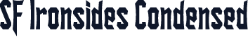 SF Ironsides Condensed