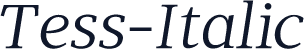 Tess-Italic