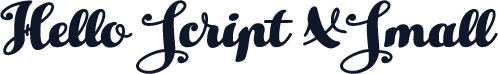 Hello Script XSmall