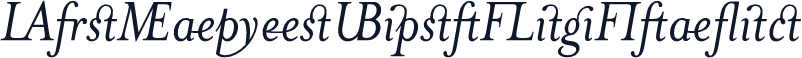 MrsEavesJustLigItalic