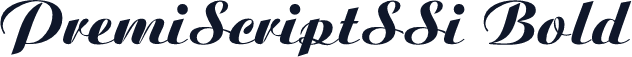 PremiScriptSSi Bold