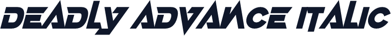 Deadly Advance Italic