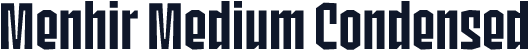 Menhir Medium Condensed