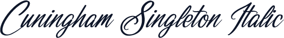 Cuningham Singleton Italic
