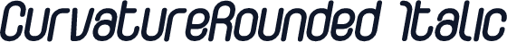 CurvatureRounded Italic