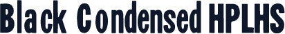 Black Condensed HPLHS