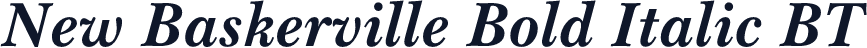 New Baskerville Bold Italic BT
