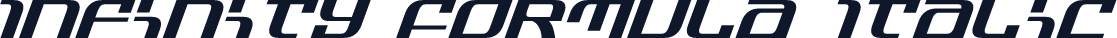 Infinity Formula Italic