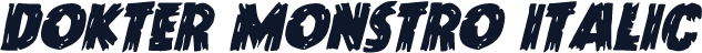 Dokter Monstro Italic