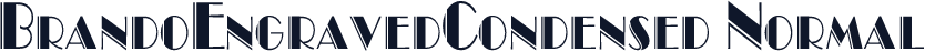 BrandoEngravedCondensed Normal