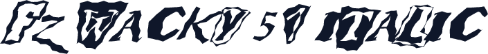 FZ WACKY 51 ITALIC
