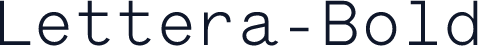 Lettera-Bold