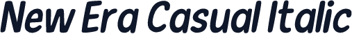 New Era Casual Italic