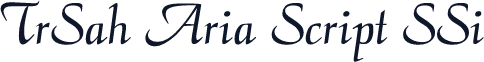 TrSah Aria Script SSi