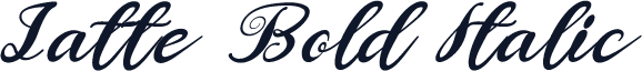 Latte Bold Italic